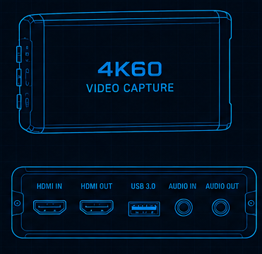 Capturadora / entrada HDMI