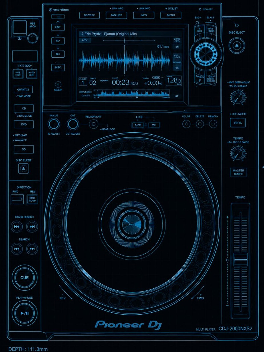 Pioneer CDJ-2000NXS2